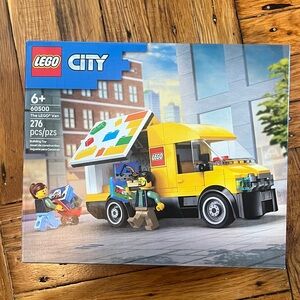 LEGO City Bright Yellow Delivery Van Set